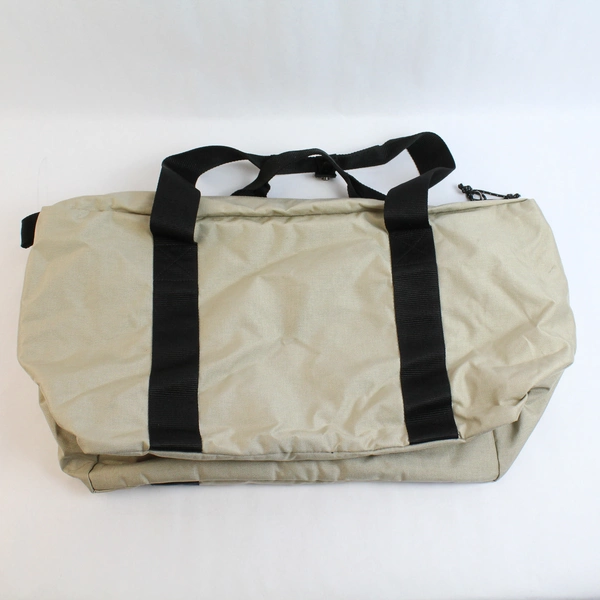 Eastpak Beige Medium Duffle Bag With Black Straps