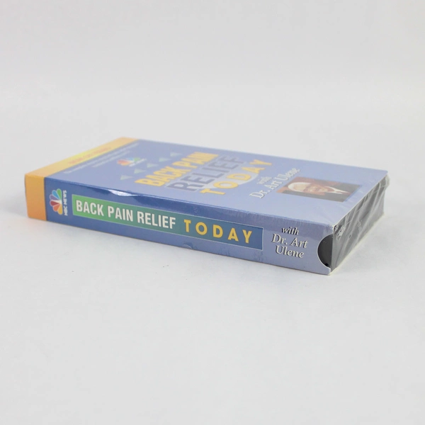 New Sealed Back Pain Relief Today with Dr. Art Ulene VHS 1995 NBC News