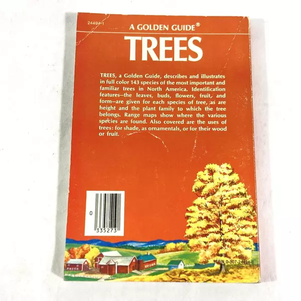 A Golden Guide: Trees by Herbert S. Zim 1956 Paperback Good Condition