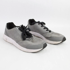 Quiksilver Voyage Cruiser Shoes Men's Size 11 Lace Up Gray Black and White
