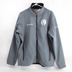 Columbia Sportswear Company Omni-Heat Embroidered Gray Jacket Men's Large