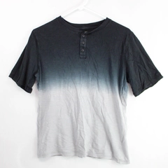 Urban Pipeline Black and Gray Ombre Cotton T-Shirt Men's Size XL