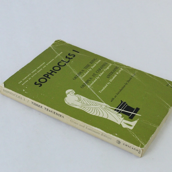 Sophocles I Greek Tragedies 1968 Chicago Press Pre-Owned Wear & Marks