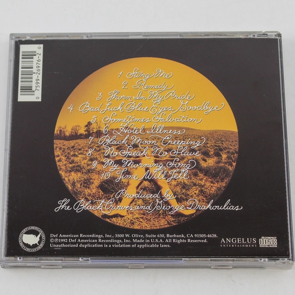 The Black Crowes The Southern Harmony Music CD 1992 Def American Recordings