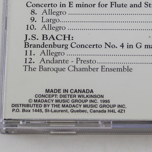 The Art Of The Flute CD by Jean Pierre Rampal 1995 Madacy Music