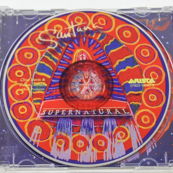 Supernatural CD by Santana 1999 Arista Records Pre-owned Damaged Case