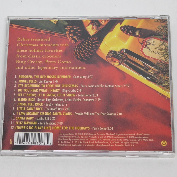 Christmas Crooners Various Artists CD 2000 BMG Records Good Condition