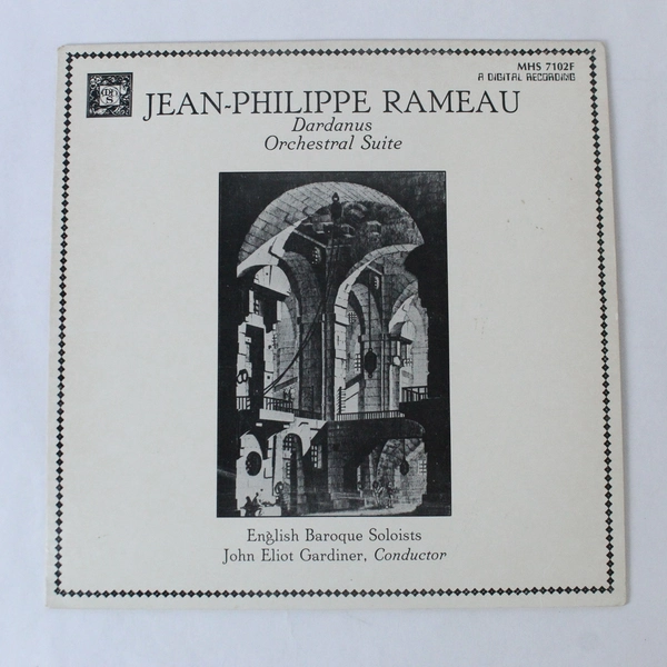 Jean Philippe Rameau Dardanus Orchestral Suite 12in Vinyl LP 33 RPM Classical