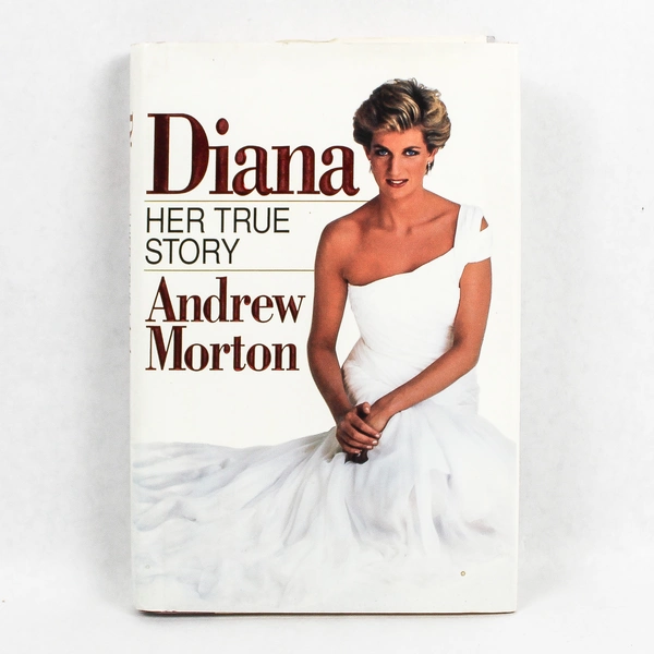 Diana Her True Story by Andrew Morton 1992 HC Pre-Owned Stains Writing