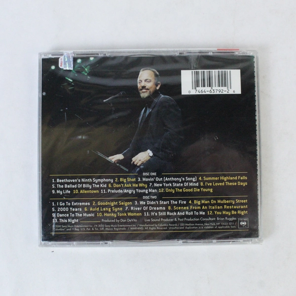 The Millennium Concert by Billy Joel CD 2000 Columbia 2 Discs Sealed Pop Rock
