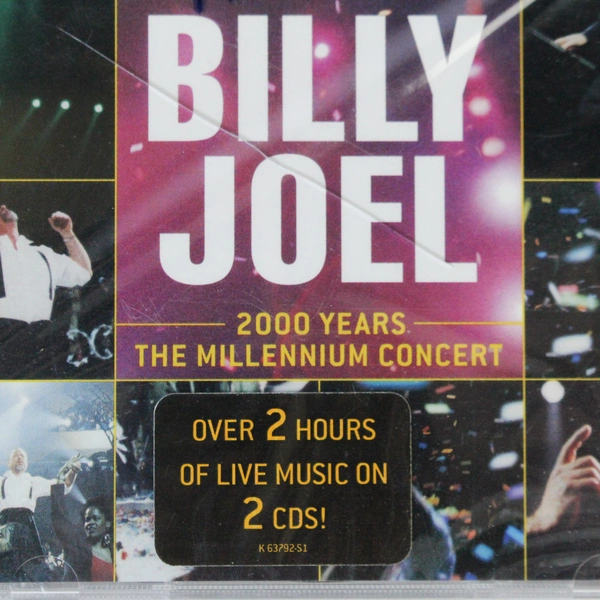 The Millennium Concert by Billy Joel CD 2000 Columbia 2 Discs Sealed Pop Rock