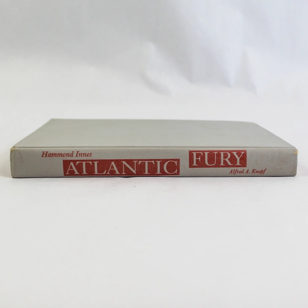 Vintage 1962 Atlantic Fury by Hammond Innes Hardcover Book Pre-owned
