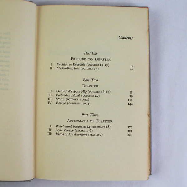 Vintage 1962 Atlantic Fury by Hammond Innes Hardcover Book Pre-owned