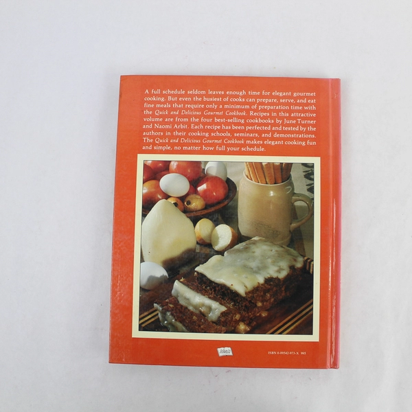 Ideals Quick & Delicious Gourmet Cookbook 1979 by Naomi Arbit Pre-owned