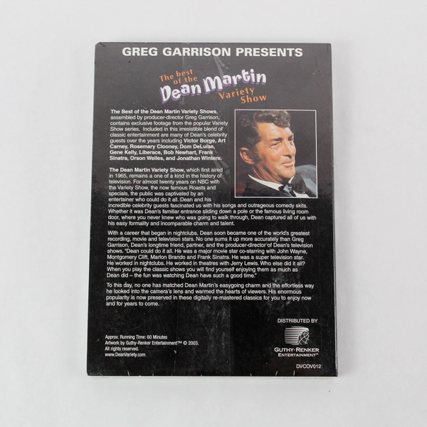 The Best of The Dean Martin Variety Show DVD 2003 Volume 10 Sealed