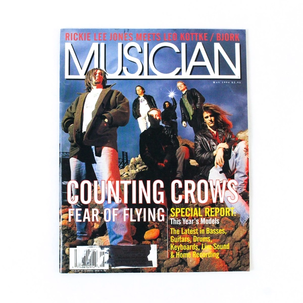 Musician Magazine May 1994 No187 Counting Crows Leo Kottke Bjork