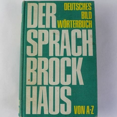 Der Sprach Brockhaus Deutsches Bildwörterbuch 1978 HC German Dictionary