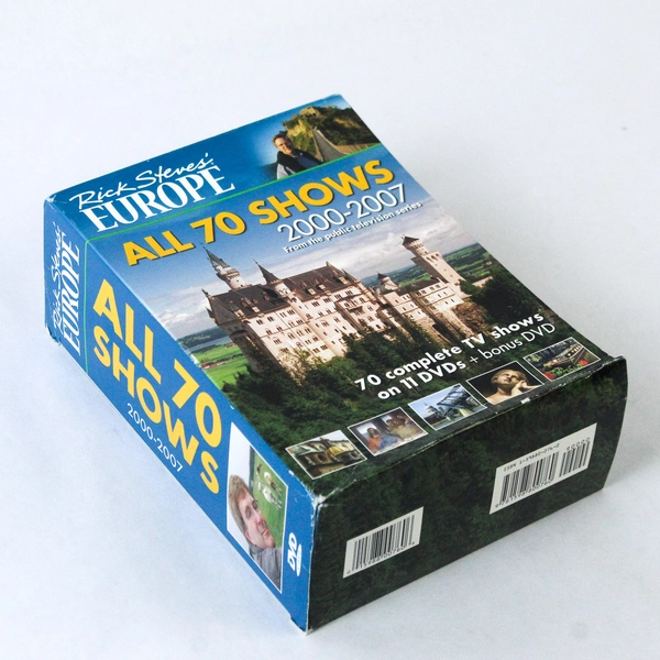 Rick Steves Europe All 70 Shows 2000-2007 Back Door Productions DVD Box Set
