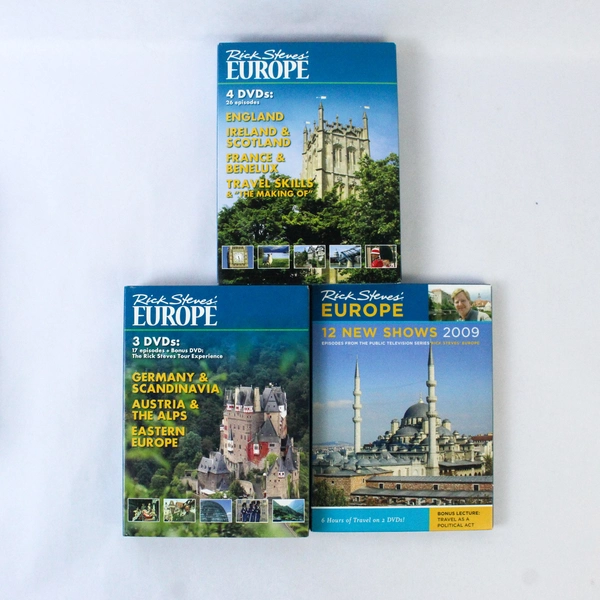 Rick Steves Europe All 70 Shows 2000-2007 Back Door Productions DVD Box Set