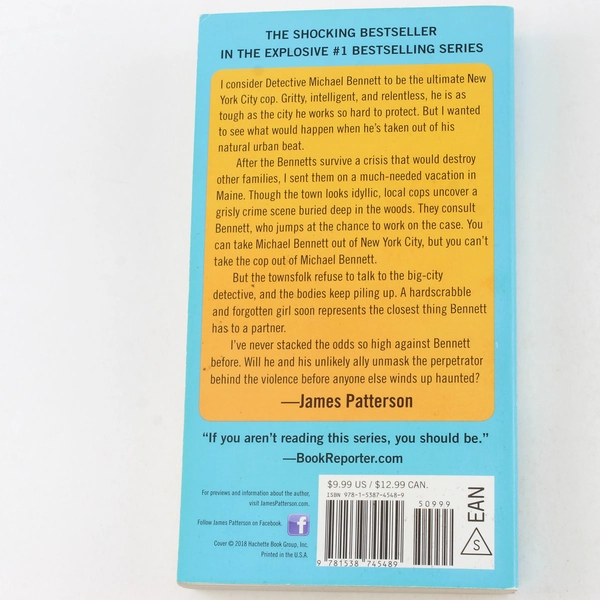 Haunted by James Patterson & James O. Born 2018 Paperback Good Condition