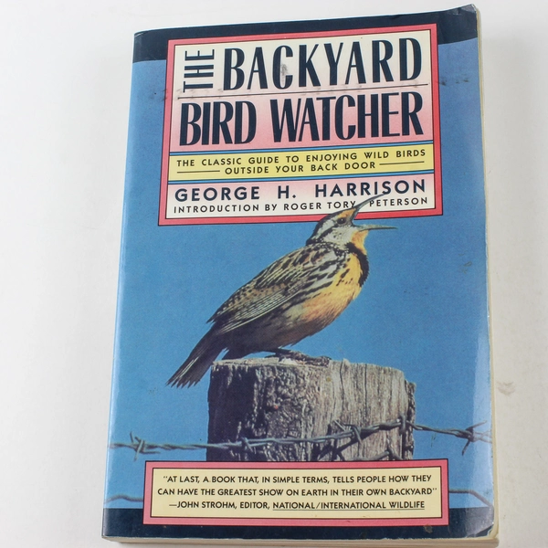 Backyard Bird Watcher by George Harrison 1988 Paperback Good Condition