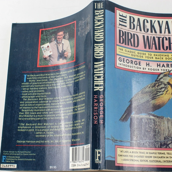 Backyard Bird Watcher by George Harrison 1988 Paperback Good Condition