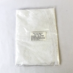 New Santa Fe Home Fashions Eyelet Lace Round Tablecloth White 60 in
