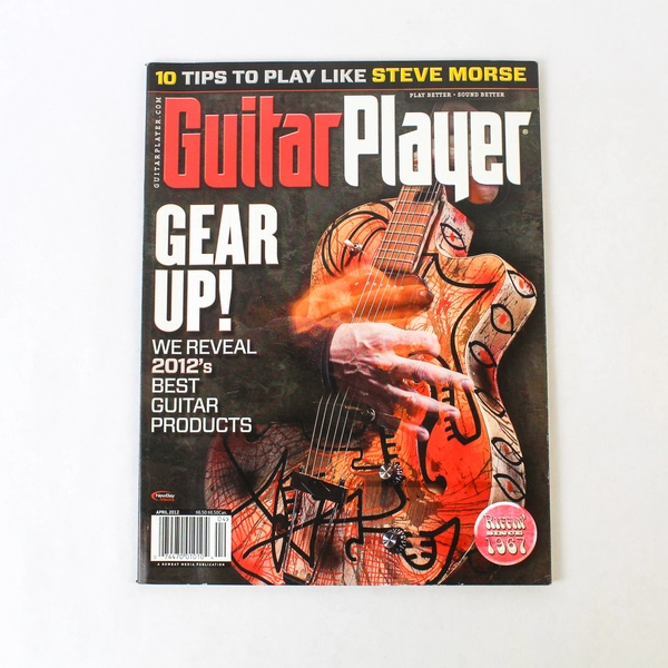 Guitar Player Magazine April 2012 Steve Morse Gear Up Riffin' Since 1967