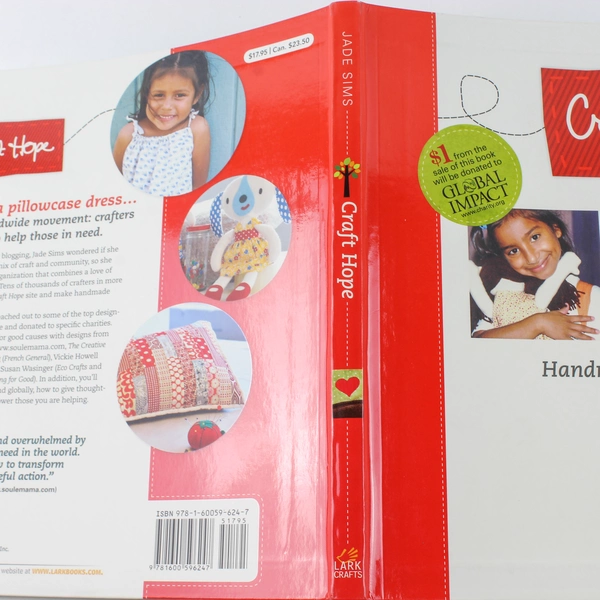 Craft Hope Handmade Crafts for a Cause by Jade Sims 2010 Paperback Book