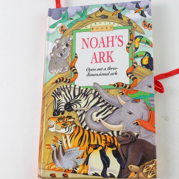 Noah's Ark Carousel Book by Thunder Bay Press 1995 Hardcover Good Condition