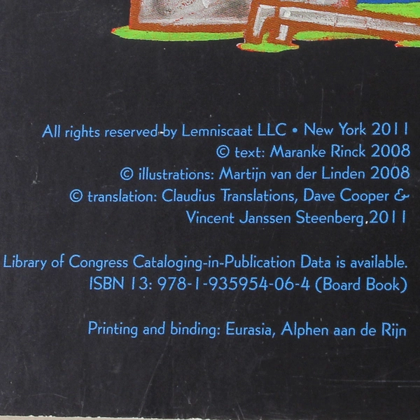 Hush Little Turtle by Maranke Rinck 2011 Lemniscaat Hardcover Book