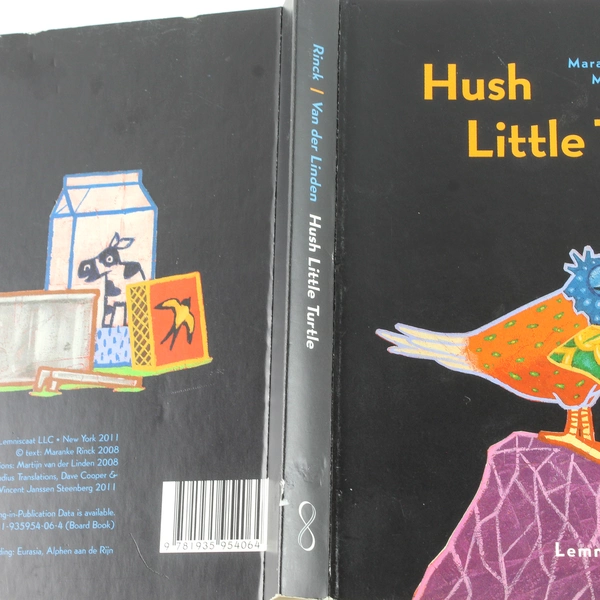 Hush Little Turtle by Maranke Rinck 2011 Lemniscaat Hardcover Book