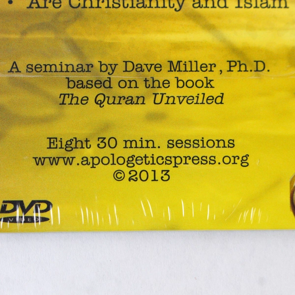 Islam The Quran And Christianity DVD Host Dave Miller 2013 Apologetics Press