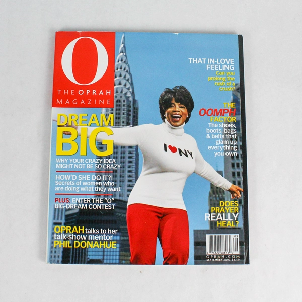 O the Oprah Magazine September 2002 Magazine Issue