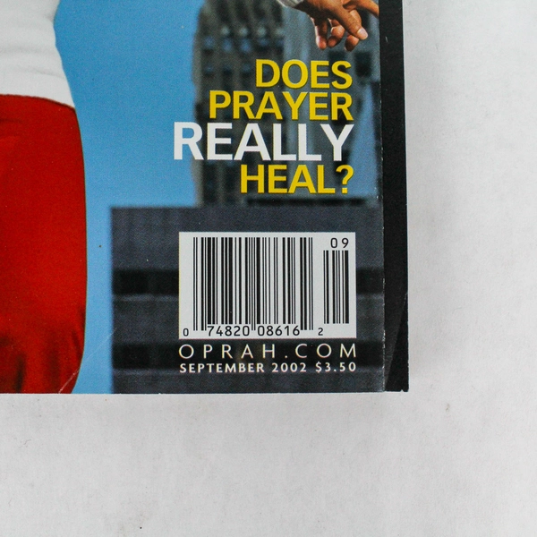 O the Oprah Magazine September 2002 Magazine Issue