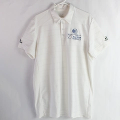 Adidas Men's Climalite White Polo At&T All-Star Colorado 2015 Logo Size L 