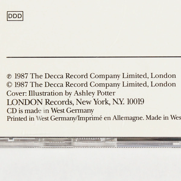 Rachmaninov Piano Concerto No. 1 CD Album Ashkenazy Decca 417613-2