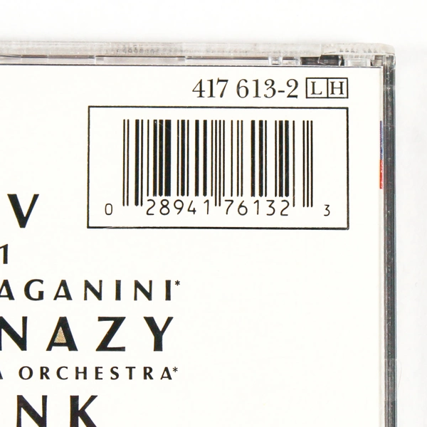 Rachmaninov Piano Concerto No. 1 CD Album Ashkenazy Decca 417613-2