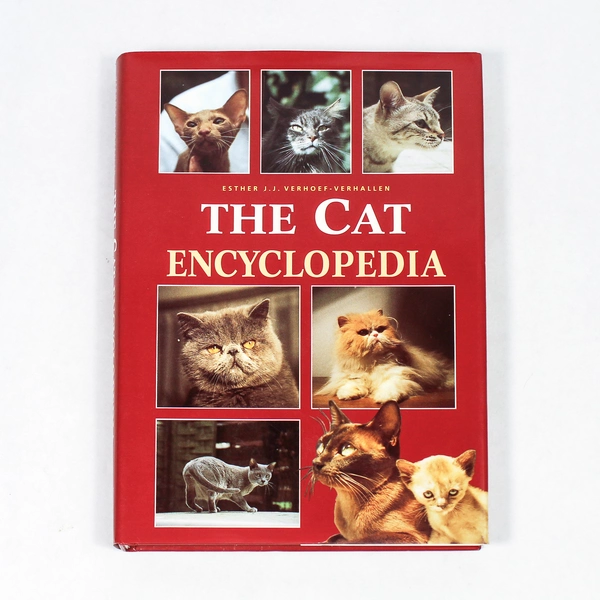 Cat Encyclopedia Esther Verhoef Verhallen 1996 Key Porter Books Hardcover DJ