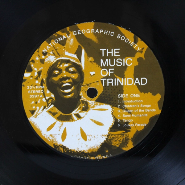 Various Artists The Music Of Trinidad Natonal Geographic Society Soundtrack LP