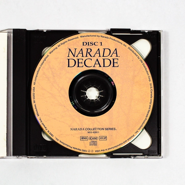 Narada Decade Anniversary Collection CD 1993 ND2-63911 Folk Jazz Compilation