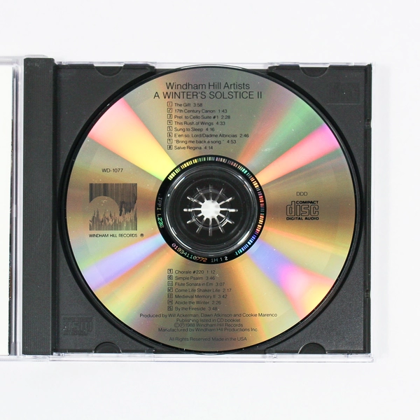 A Winter's Solstice II CD 1988 Windham Hill Records WD-1077 Good Condition