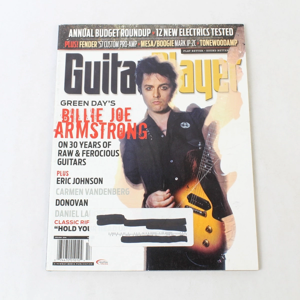 Guitar Player Magazine Holiday 2016 Billie Joe Armstrong Eric Johnson
