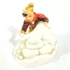 LE 1979 Sebastian Snowball Fight Miniature Figurine #5134/10000 Collectible