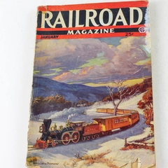 Railroad Magazine 2nd Series Jan 1943 Vol 33 No2 Popular Publications