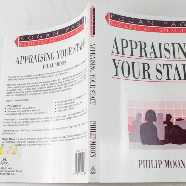 Appraising Your Staff by Philip Moon 1993 Kogan Page Paperback Book