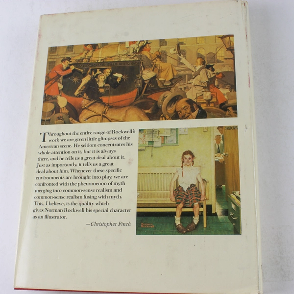 Norman Rockwell's America by Christopher Finch 1975 Hardcover Pre-Owned