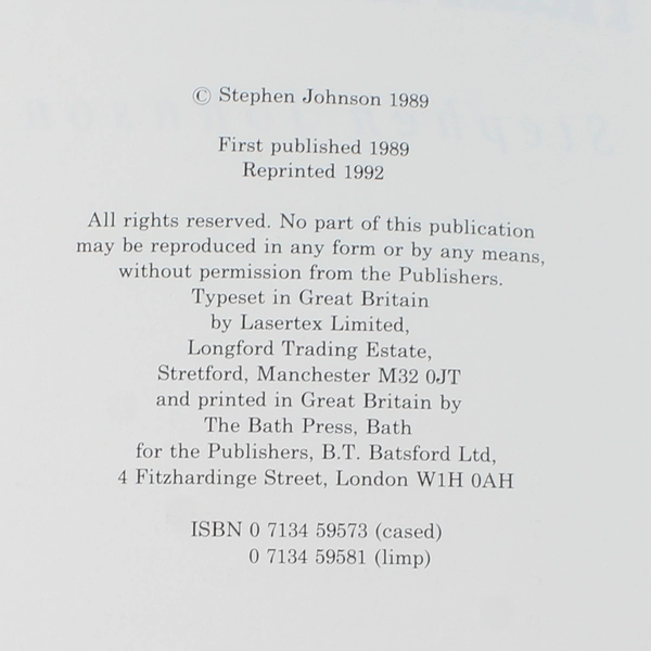 Hadrian's Wall by Stephen Johnson 1992 Paperback English Heritage Book