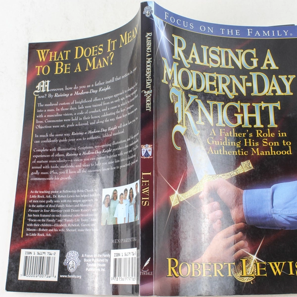 Raising a Modern-Day Knight by Robert Lewis 1997 Paperback Good Condition