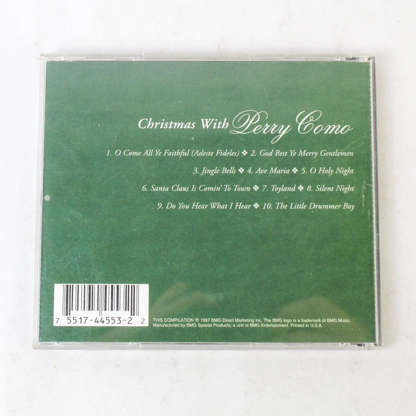 Christmas With Perry Como 1997 Christmas Holiday Music CD